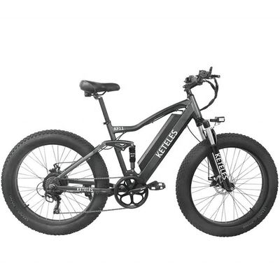 Aluminium frame 48V 13AH Lithiumbattery Fat Tire Elektrische fiets met 1000W motor