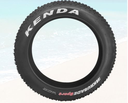20x4.0 Sneeuwfiets Zwarte vetband Strandfiets Rubber buitenbanden voor 12-20inches en 2 kg