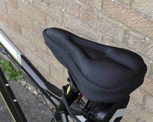Adembare siliconen fiets zadel stoel zachte gel pad kussenschijf voor mountainbike