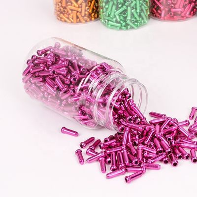 Voetwiel accessoires Aluminium Lijn Innerlijke kabel Kap Remdraad Eindkap Ongeveer 1,2 cm