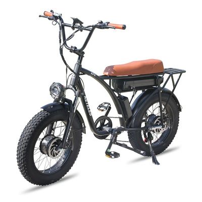 20 inch Fat Tire elektrische fiets met 23AH batterijcapaciteit en 7-speed versnelling in EU voorraad