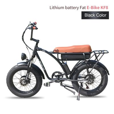 20 inch Fat Tire elektrische fiets met 23AH batterijcapaciteit en 7-speed versnelling in EU voorraad