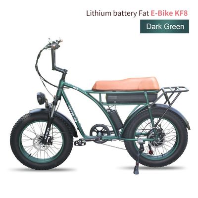 20 inch Fat Tire elektrische fiets met 23AH batterijcapaciteit en 7-speed versnelling in EU voorraad