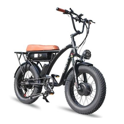 23AH Batterijcapaciteit 1000W 2000W Motor 20 inch Fat Bike Electric Bike Custom Support