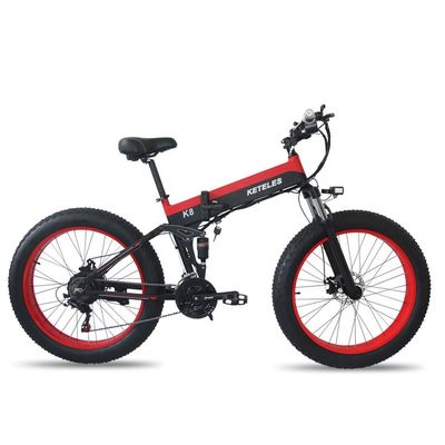 15AH batterij 26x4.0 inch elektrische fiets met een krachtige 1000W motor en 7-speed versnelling
