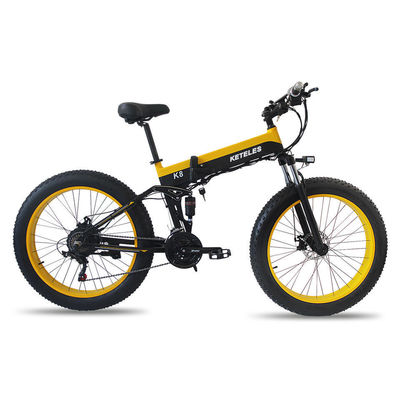 15AH batterij 26x4.0 inch elektrische fiets met een krachtige 1000W motor en 7-speed versnelling
