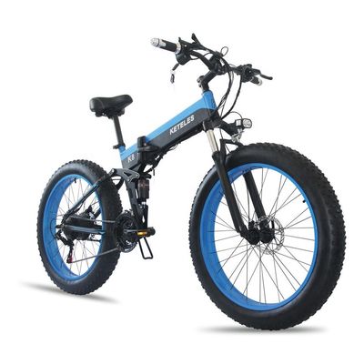 15AH batterij 26x4.0 inch elektrische fiets met een krachtige 1000W motor en 7-speed versnelling