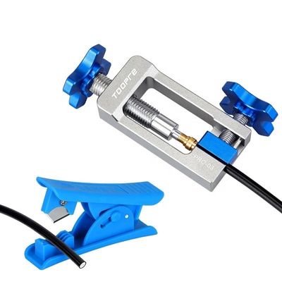 Aluminium legering Multifunctionele fiets olie naald Invoegtool Vijf-lijnen lichaam truncatie