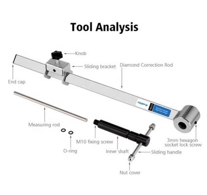 Fiets Derailleur Hanger Corrector Correctie achterste versnellingsbakken met Design Bike Repair Tool