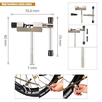 MTB Road Bikes Carbon Steel Fiets Repair Tool Kits met geaccepteerd gepersonaliseerd logo
