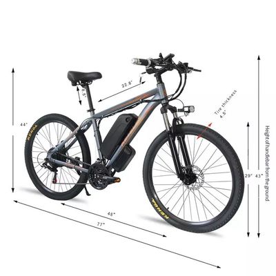 48V 18Ah Lithiumbatterij Elektrische bergfiets 250W Motor 26 inch E-Bike EU Warehouse
