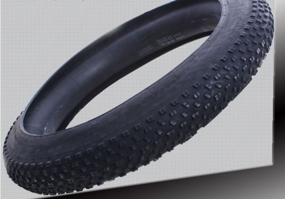 20x4.0 Sneeuwfiets Zwarte vetband Strandfiets Rubber buitenbanden voor 12-20inches en 2 kg