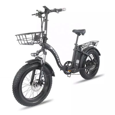 15AH Lithiumbatterij Elektrische vouwfiets EU Warehouse Dropshipping met 250W motor