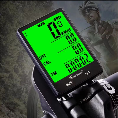 2.8 inch ABS Bike Computer voor lichte oefening Sensor Draadloze snelheidsmeter door Inbike
