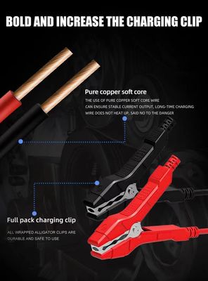 -Chic Design Foxsur 12V 24V 25A Smart Battery Charger voor Auto Truck Plug Gemakkelijke reparatie