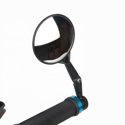 50g 360 graden rotatie veiligheidsreflector Convexe spiegel voor berg- en wegfietsen Duurzame plastic fiets stekker spiegel
