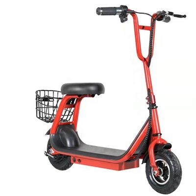 8 inch elektrische scooter met mand en stoel Maximale snelheid 15km/h Bereik per lading 8-10KM