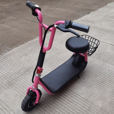 8 inch elektrische scooter met mand en stoel Maximale snelheid 15km/h Bereik per lading 8-10KM