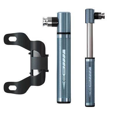 14.5*7.2*4.1cm Mini Universal Aluminium Alloy Bike Pump met AV FV en Schrader Valve