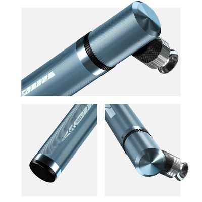 14.5*7.2*4.1cm Mini Universal Aluminium Alloy Bike Pump met AV FV en Schrader Valve