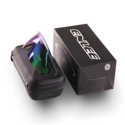 Print Customer's Logo Unisex Aanpasbare Riml Fietsbrillen Kleurveranderende bril