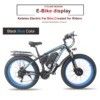High Power 17,5AH Battery Electric Bike met Front Hub Motor en Aluminium Alloy Frame