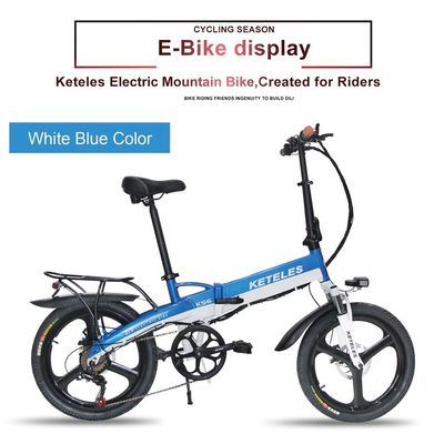 EU-markt 20 inch vouwbare elektrische fiets met 36V 250W motor en 10AH lithiumbatterie