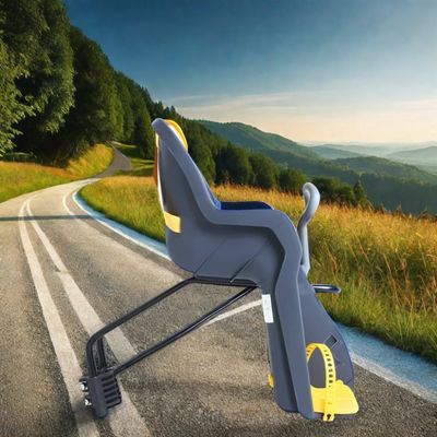 Makkelijke installatie Kinderen fietsstoel Grote ruimte en massagefunctie voor alle seizoenen