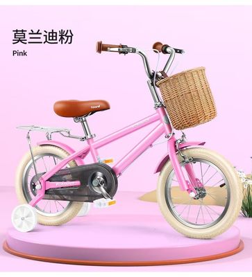 Steel Fork Kindertrainingswiel Fiets voor meisjes en jongens 2-7 jaar Lopen Fietsen