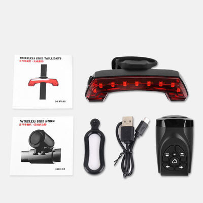 Blijf veilig op je fiets met slimme USB achterlicht en draadloze afstandsbediening