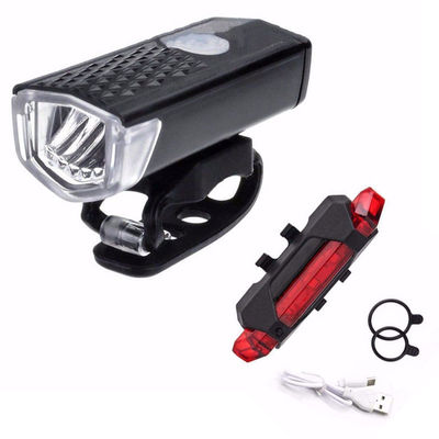 Voorlicht Achterlicht USB LED Oplaadbare fiets Fietslamp Set voor Mountain Cycle