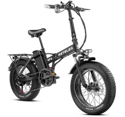 2024 Direct 20x4.0 Inch Fat Tire Folding E-Bike 1000W met 7 snelheidsversnellingen Achterhoekmotor
