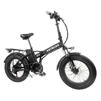 2024 Direct 20x4.0 Inch Fat Tire Folding E-Bike 1000W met 7 snelheidsversnellingen Achterhoekmotor