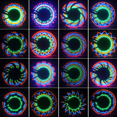 32 LED Flash Spoke Light Lamp voor 24 inch Wheel Battery Powered Outdoor Cycling Lights