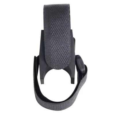 Zwarte fiets LED fakkel rotatie bracket zaklamp Stand voor 28-40mm fiets licht