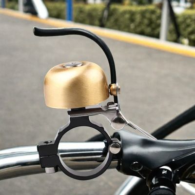 Aluminiumhoorn voor klassieke retro fiets Fietsen Zwartgoud Fietshandleiding Accessoires