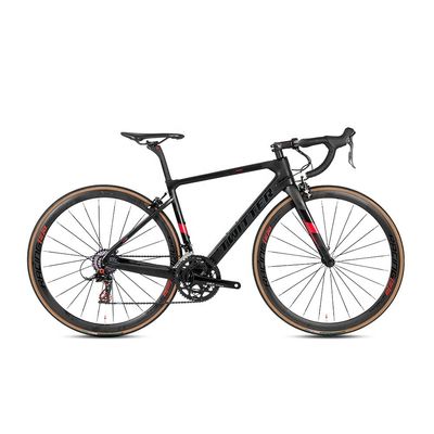 Carbon Fiber Bead Pedal V Brake 22 Speed Road Bike 700c Volledig koolstoffiets voor het voordeel