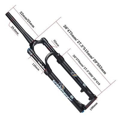 Fiets voorvork 26/27.5/29&quot; Duurzame vorkcombo set aangeboden ≥2