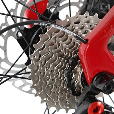 TWITTER Off-road Carbon Pedals 24 Speed Road Bike met schijfremmen en koolstofvezel frame