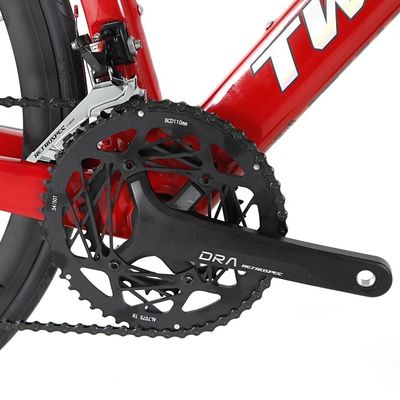 TWITTER Off-road Carbon Pedals 24 Speed Road Bike met schijfremmen en koolstofvezel frame