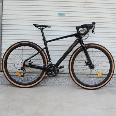 Carbon Frame Gravel Bike 700C*40C 11 Speed APEX Hydraulische schijfrem voor wegraces