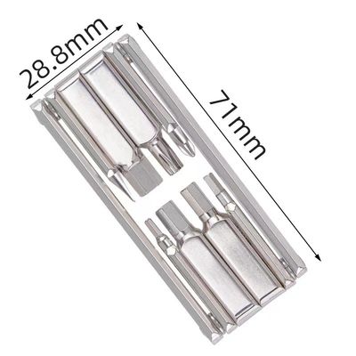 Verbeter je fiets met onze zilveren hexagonale schroevendraaier en sleutel.