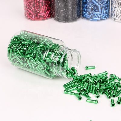 Voetwiel accessoires Aluminium Lijn Innerlijke kabel Kap Remdraad Eindkap Ongeveer 1,2 cm
