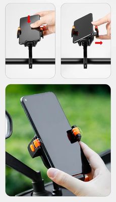 Mobiele ABS Cartoon Style Car Mount Navigation Bracket Dashboard Telefoonhouder Accessoires