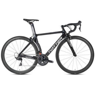 TWITTER R7000-22 Speed Road Bike met hydraulische schijfrem en koolstofvezel frame