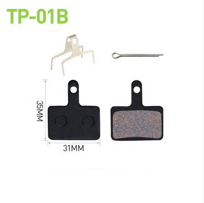 BB5 BB7 Bike Disc Brake Pads Half metaal materiaal voor glad en remmen 35x30.5mm