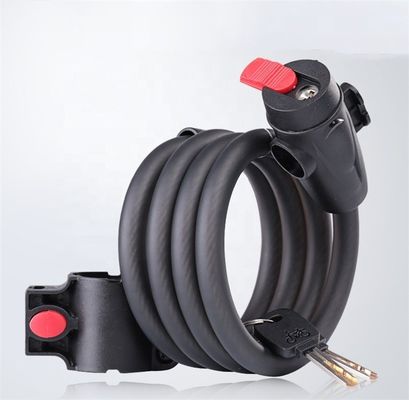 2022 Anti-Theft Bike Steel Cable Lock Draagbare beveiligingshangslot voor mountain MTB-fietsen
