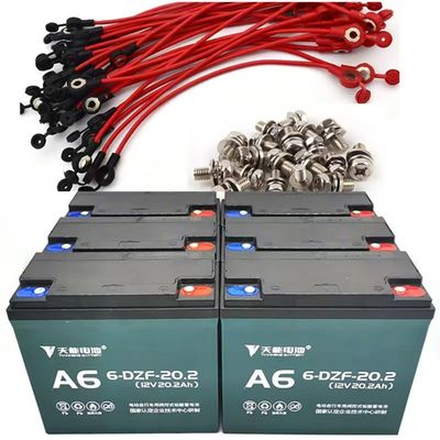 12V20.2Ah 6-DZF-20.2 droog opgeladen GEL loodzuurbatterij voor elektrisch skateboard