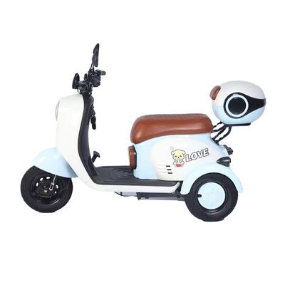 600W motorkracht 3-wiel scooter voor volwassenen Achterhoek Motor Positie geïntegreerde batterij