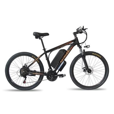 Ervaar de kracht van de 26&quot; professionele K820 Mountain E-Bike 48V 350W achterste motor